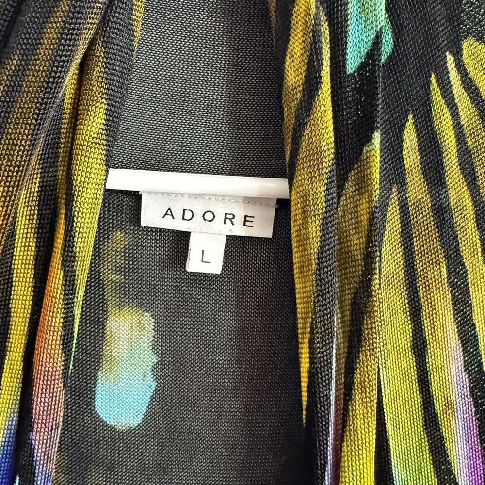 Adore Multicolor Wing Pattern Scarf - image 2